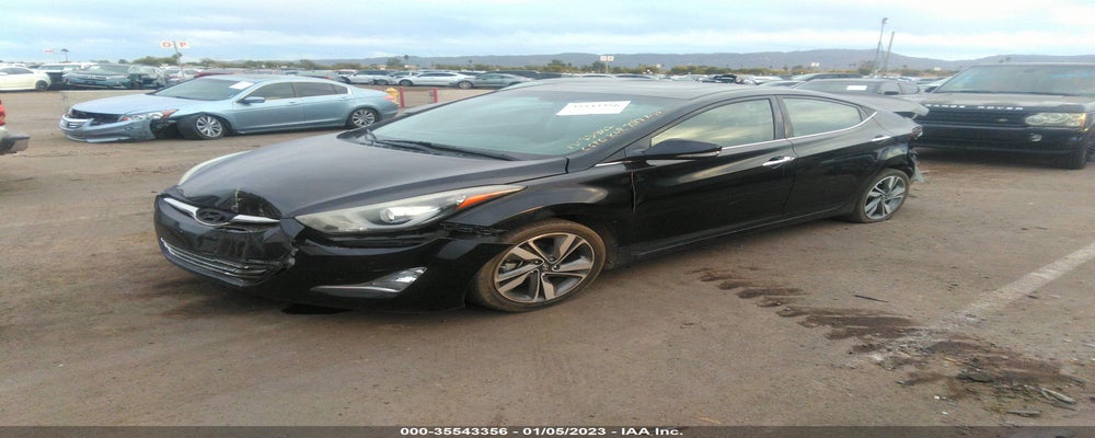 KMHDH4AE7EU087080 2014 HYUNDAI ELANTRA photo no. 2