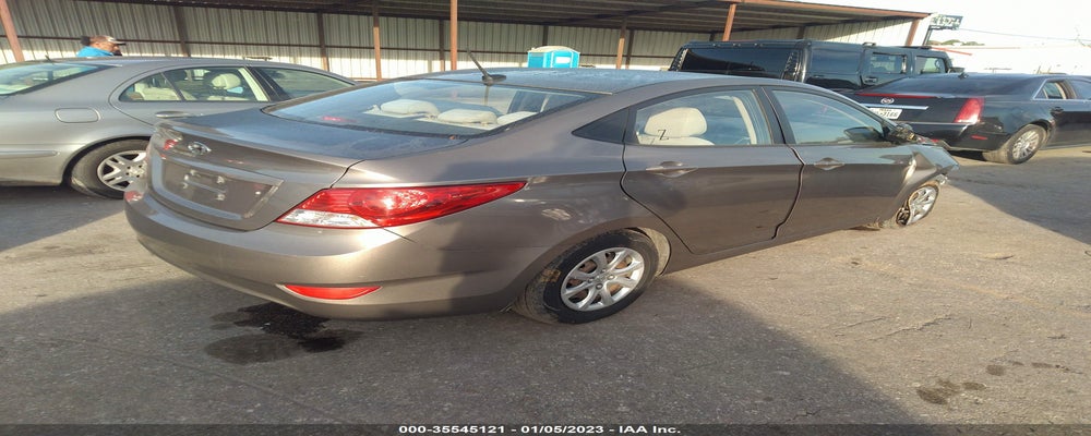 KMHCT4AE3EU602439 2014 HYUNDAI ACCENT photo no. 4