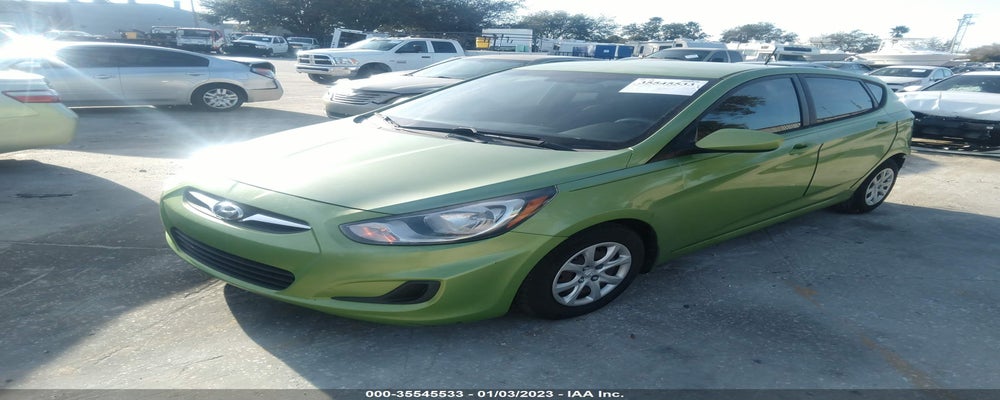 KMHCT5AE8DU114494 2013 HYUNDAI ACCENT photo no. 2