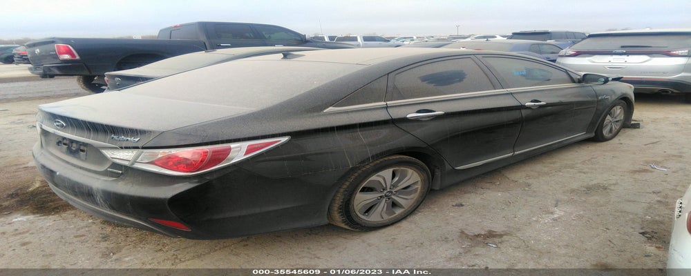 KMHEC4A47FA123217 2015 HYUNDAI SONATA HYBRID photo no. 4