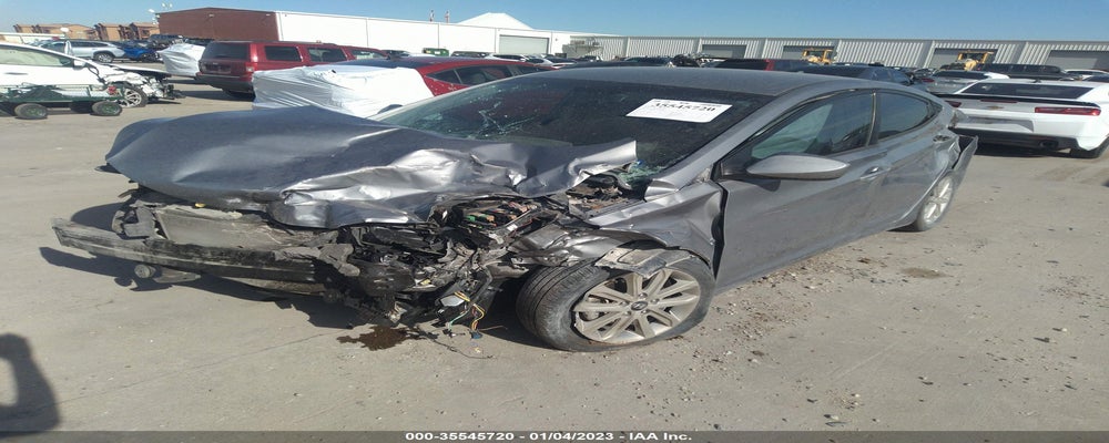 KMHDH4AE3EU167668 2014 HYUNDAI ELANTRA photo no. 2