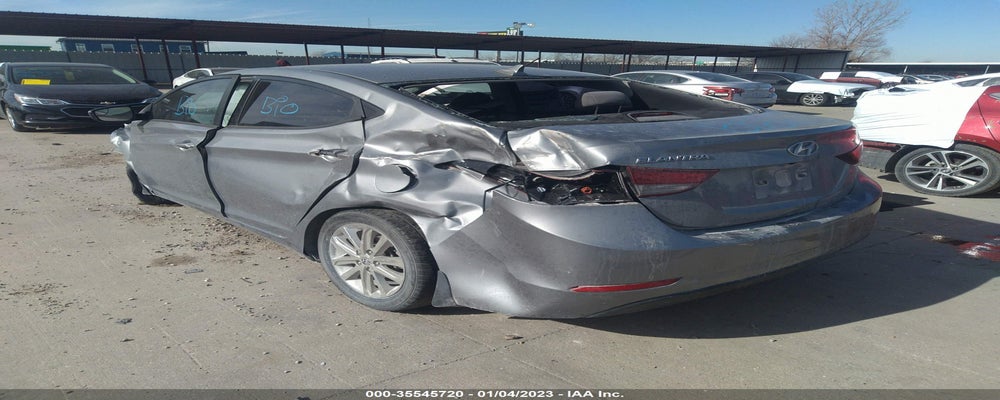 KMHDH4AE3EU167668 2014 HYUNDAI ELANTRA photo no. 3