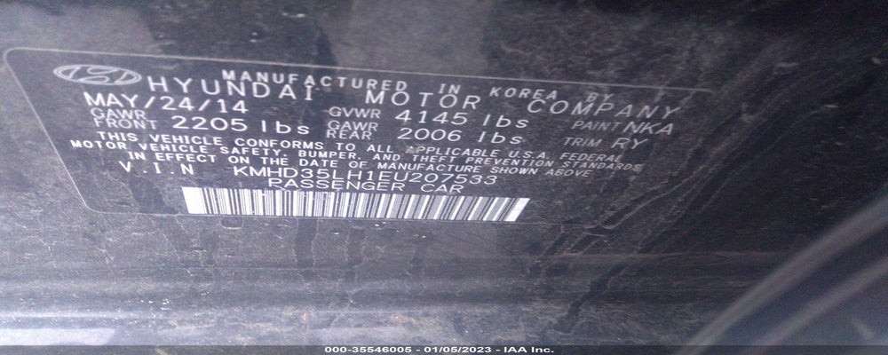 KMHD35LH1EU207533 2014 HYUNDAI ELANTRA GT photo no. 9