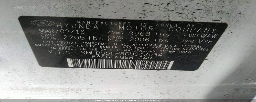 KMHD35LH5GU342534 2016 HYUNDAI ELANTRA GT photo no. 9