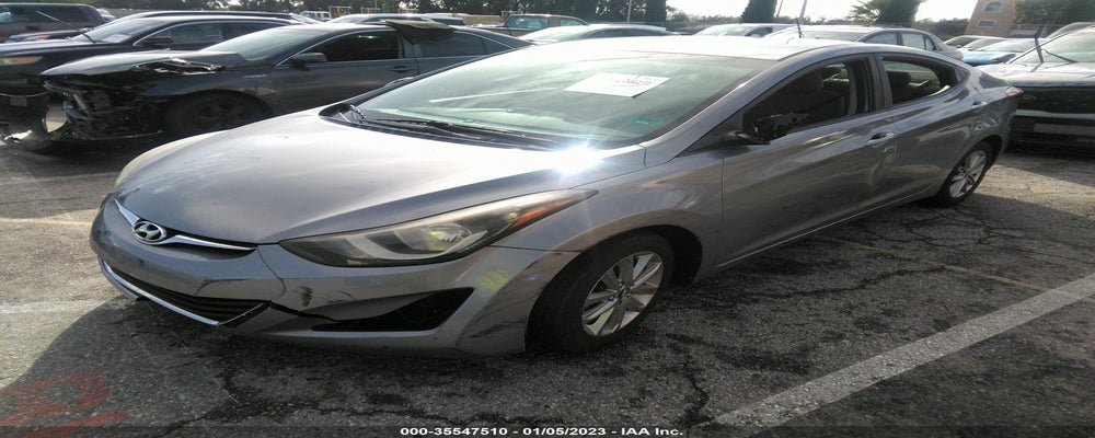KMHDH4AE3EU105591 2014 HYUNDAI ELANTRA photo no. 2