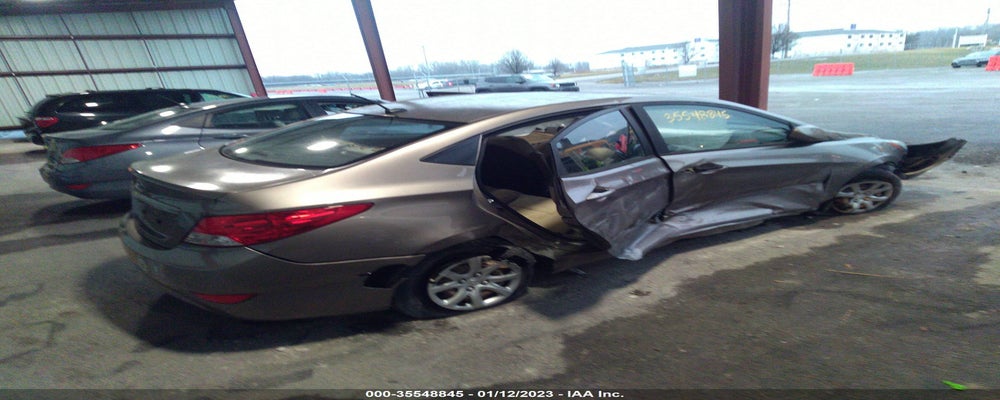 KMHCT4AE6EU675529 2014 HYUNDAI ACCENT photo no. 4