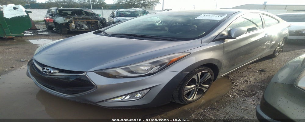 KMHDH6AH4EU025058 2014 HYUNDAI ELANTRA COUPE photo no. 2
