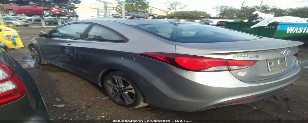 KMHDH6AH4EU025058 2014 HYUNDAI ELANTRA COUPE photo no. 3