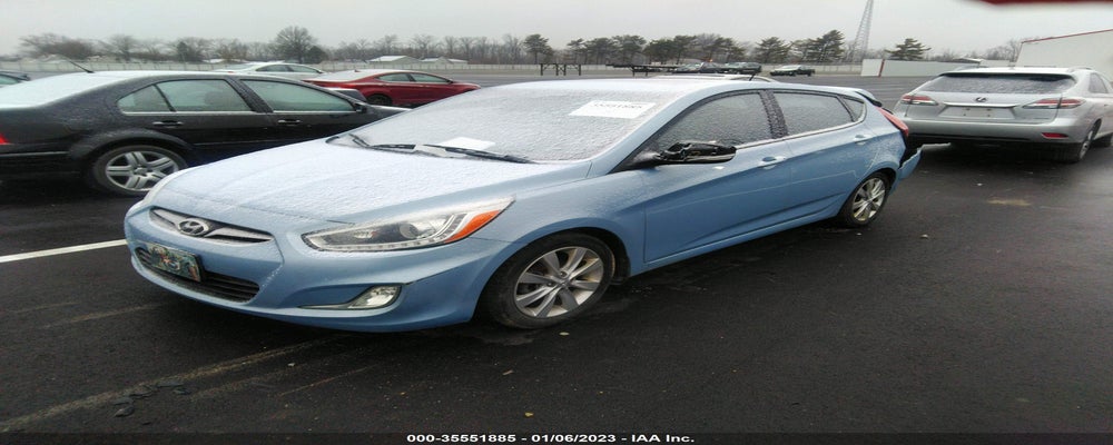 KMHCU5AEXEU183671 2014 HYUNDAI ACCENT photo no. 2