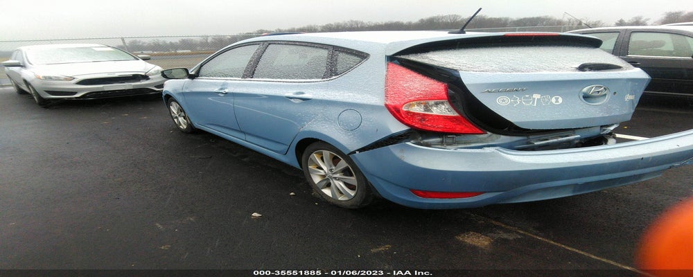 KMHCU5AEXEU183671 2014 HYUNDAI ACCENT photo no. 3