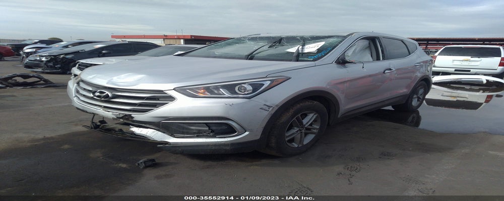 5XYZT3LB1JG553393 2018 HYUNDAI SANTA FE SPORT photo no. 2