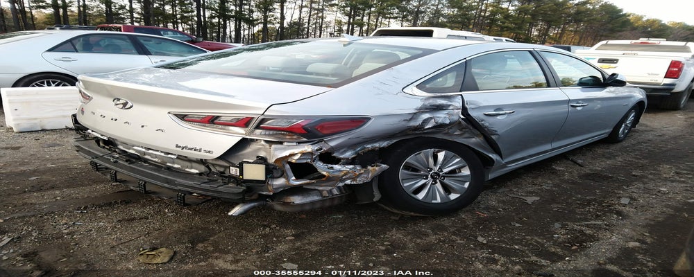 KMHE24L34KA092106 2019 HYUNDAI SONATA HYBRID photo no. 4
