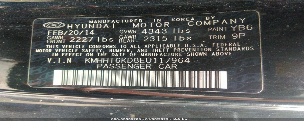 KMHHT6KD8EU117964 2014 HYUNDAI GENESIS COUPE photo no. 9