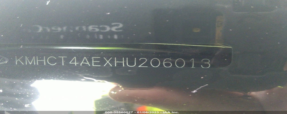 KMHCT4AEXHU206013 2017 HYUNDAI ACCENT photo no. 9