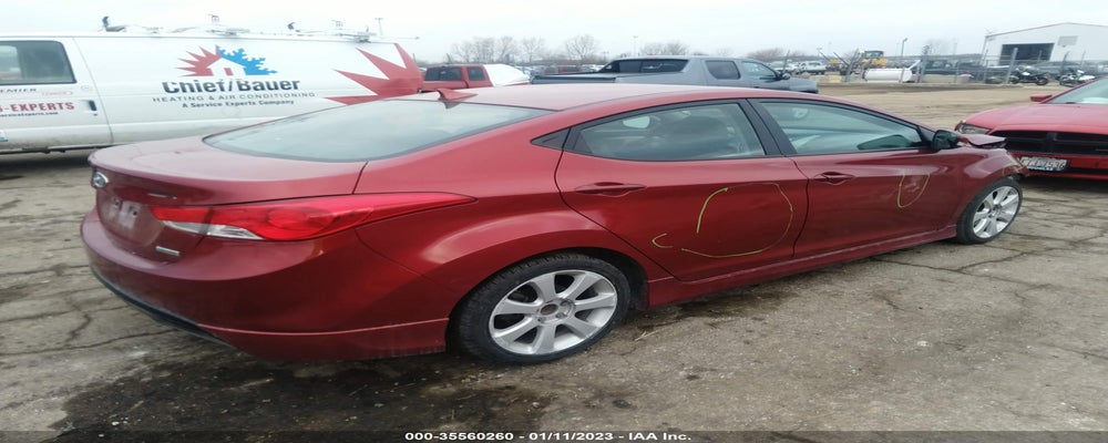 5NPDH4AE4DH291252 2013 HYUNDAI ELANTRA photo no. 4