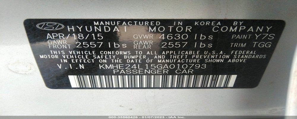 KMHE24L15GA010793 2016 HYUNDAI SONATA HYBRID photo no. 9