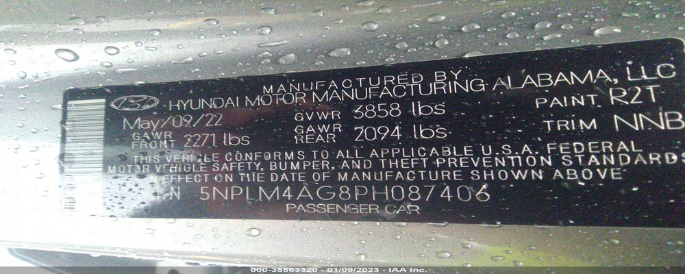 5NPLM4AG8PH087406 2023 HYUNDAI ELANTRA photo no. 9