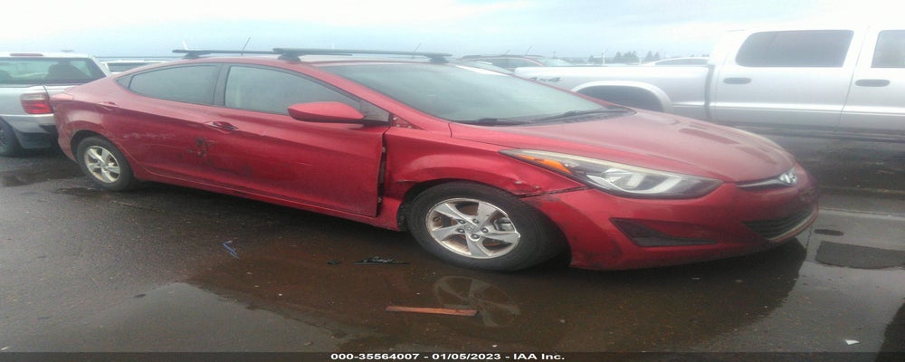 5NPDH4AEXFH555982 2015 HYUNDAI ELANTRA photo no. 4