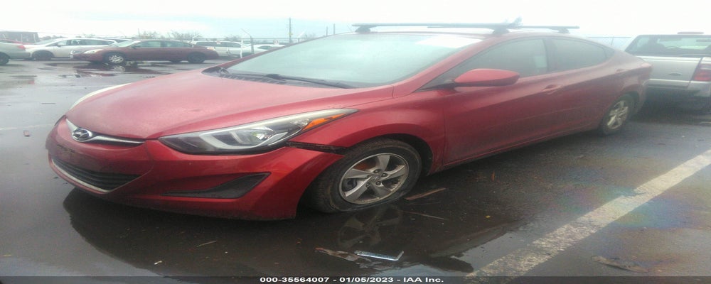 5NPDH4AEXFH555982 2015 HYUNDAI ELANTRA photo no. 2