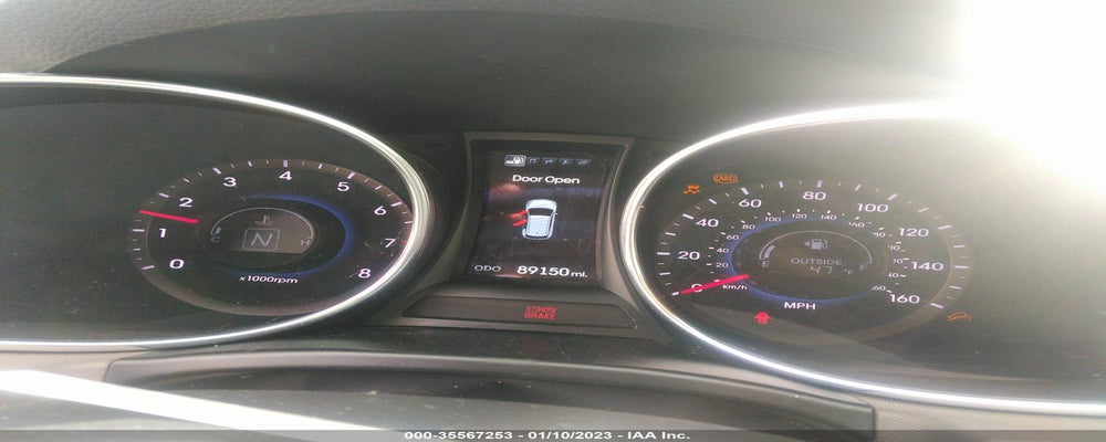 KM8SR4HF6EU071973 2014 HYUNDAI SANTA FE photo no. 7