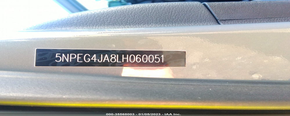 5NPEG4JA8LH060051 2020 HYUNDAI SONATA photo no. 9