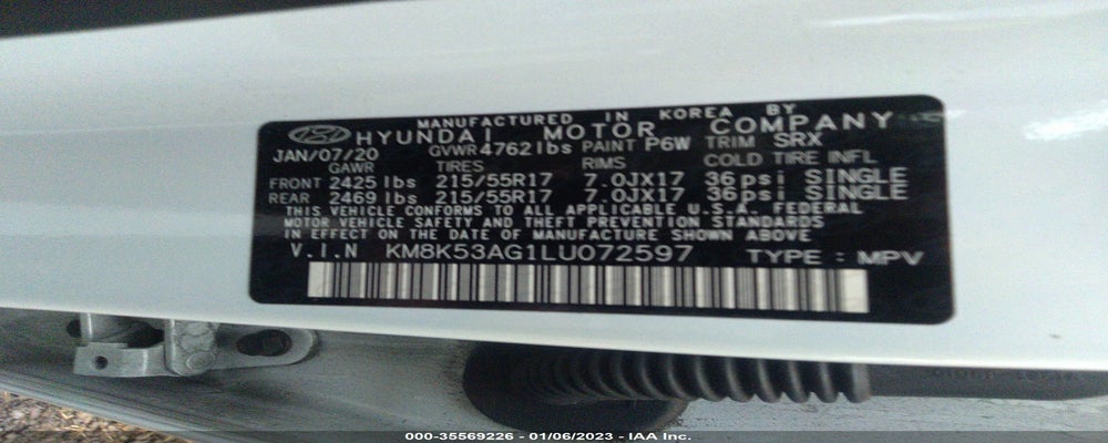 KM8K53AG1LU072597 2020 HYUNDAI KONA EV photo no. 9