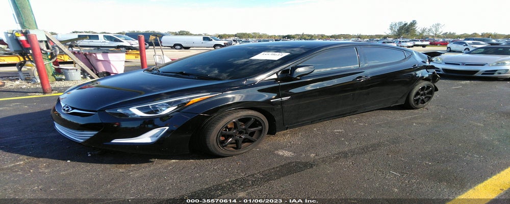 KMHDH4AE7EU033214 2014 HYUNDAI ELANTRA photo no. 2