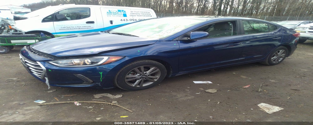 5NPD84LF9JH235485 2018 HYUNDAI ELANTRA photo no. 2