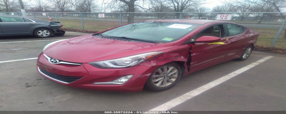 5NPDH4AE0EH495659 2014 HYUNDAI ELANTRA photo no. 2