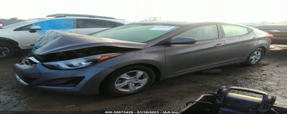 5NPDH4AE9EH483736 2014 HYUNDAI ELANTRA photo no. 2