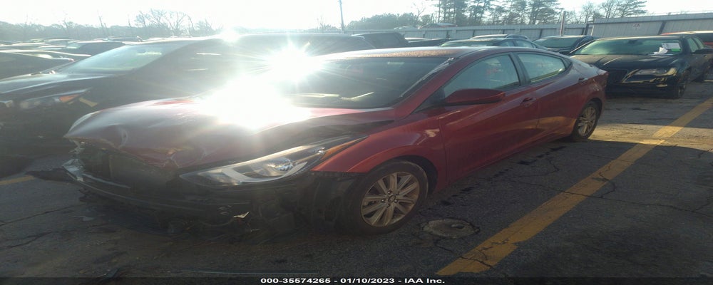5NPDH4AE7EH456647 2014 HYUNDAI ELANTRA photo no. 2