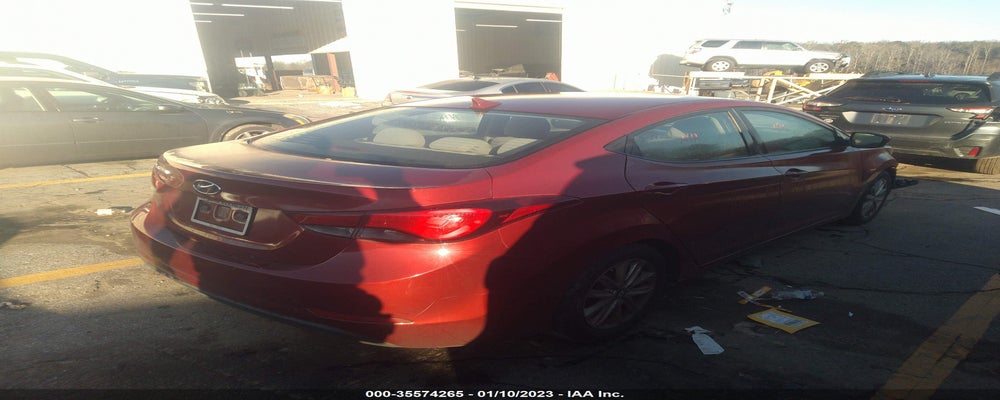 5NPDH4AE7EH456647 2014 HYUNDAI ELANTRA photo no. 4