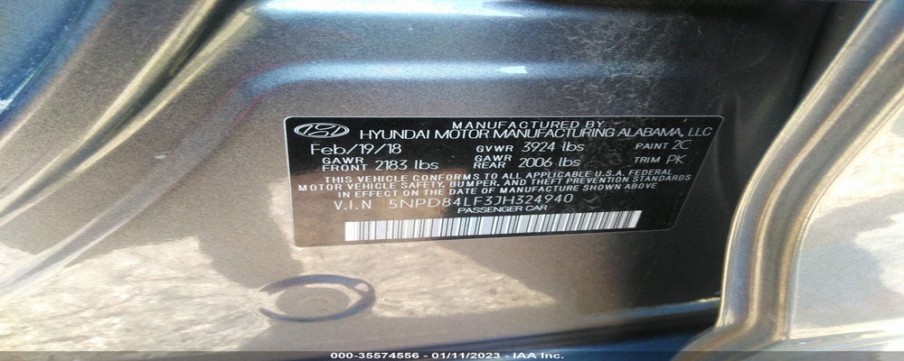 5NPD84LF3JH324940 2018 HYUNDAI ELANTRA photo no. 9