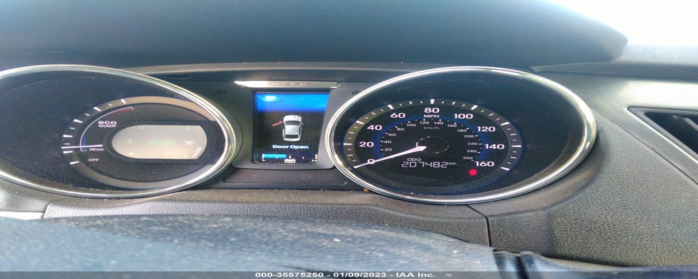 KMHEC4A42FA130947 2015 HYUNDAI SONATA HYBRID photo no. 7