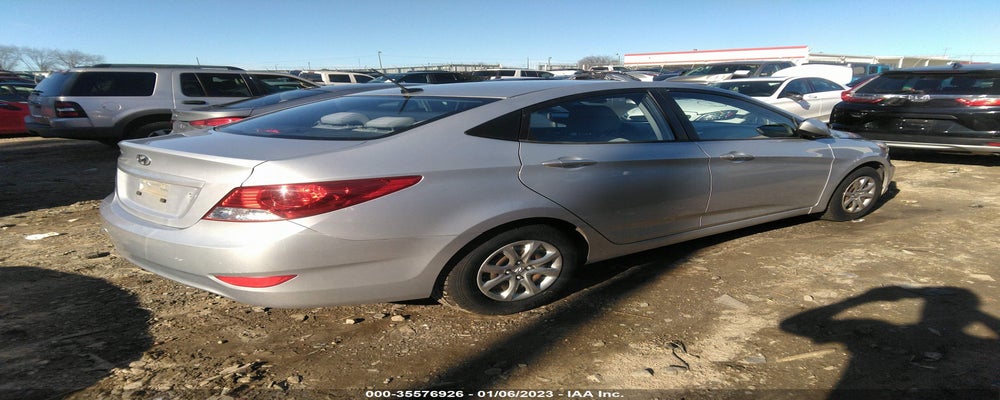 KMHCT4AE2DU525125 2013 HYUNDAI ACCENT photo no. 4