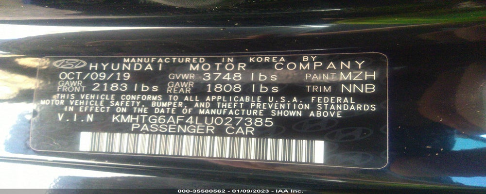 KMHTG6AF4LU027385 2020 HYUNDAI VELOSTER photo no. 9