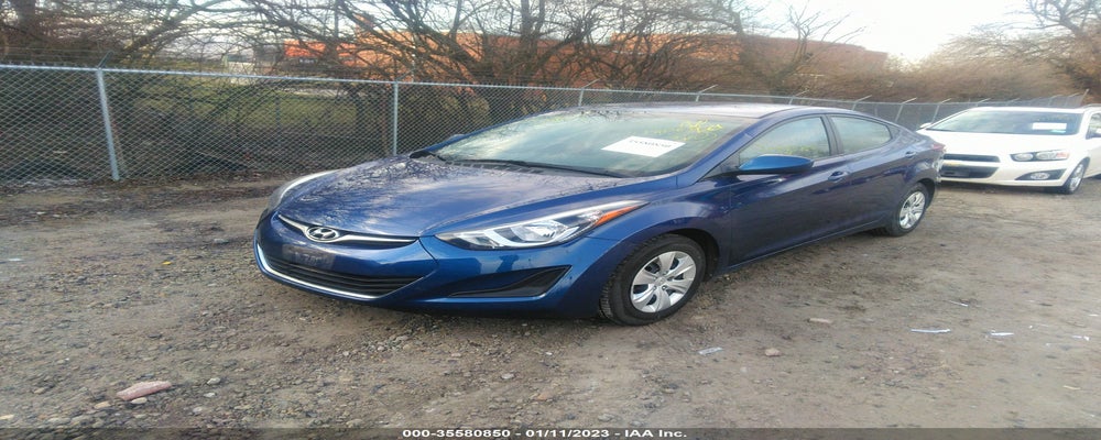 5NPDH4AE4GH745746 2016 HYUNDAI ELANTRA photo no. 2