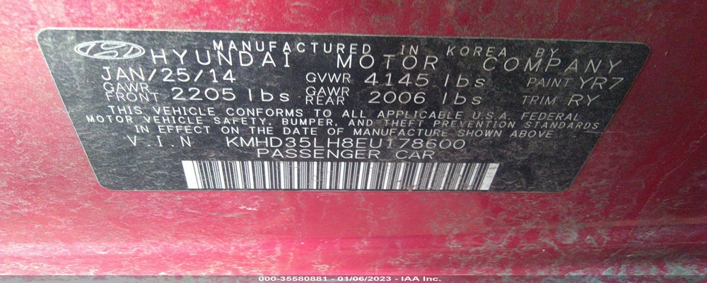 KMHD35LH8EU178600 2014 HYUNDAI ELANTRA GT photo no. 9