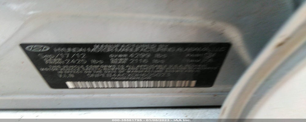5NPEB4ACXDH605023 2013 HYUNDAI SONATA photo no. 9