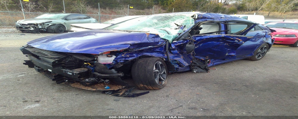 KMHLN4AJ0PU037142 2023 HYUNDAI ELANTRA HYBRID photo no. 2