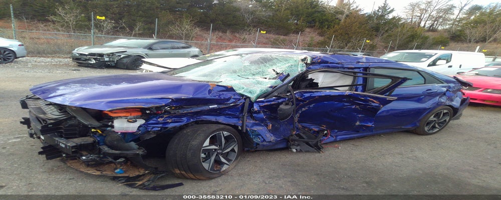KMHLN4AJ0PU037142 2023 HYUNDAI ELANTRA HYBRID photo no. 6