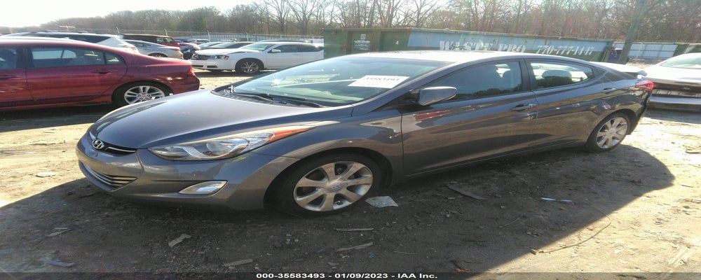 5NPDH4AE9CH109141 2012 HYUNDAI ELANTRA photo no. 2