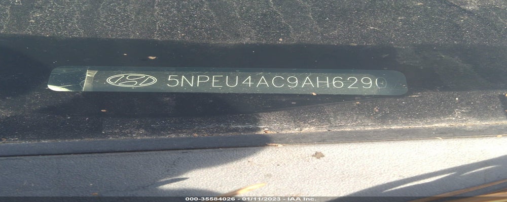 5NPEU4AC9AH629075 2010 HYUNDAI SONATA photo no. 9