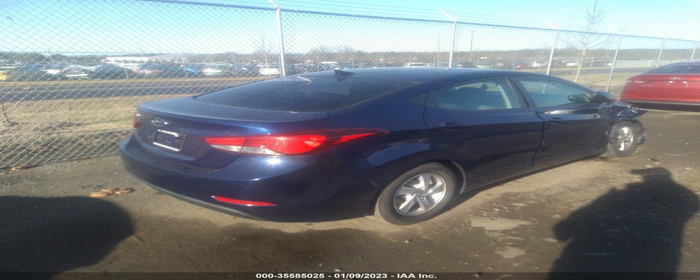 5NPDH4AE9EH465981 2014 HYUNDAI ELANTRA photo no. 4