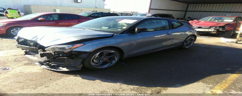 KMHTH6AB2KU009556 2019 HYUNDAI VELOSTER photo no. 2