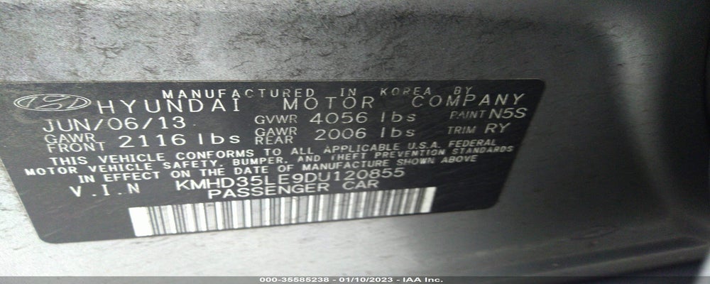 KMHD35LE9DU120855 2013 HYUNDAI ELANTRA GT photo no. 9