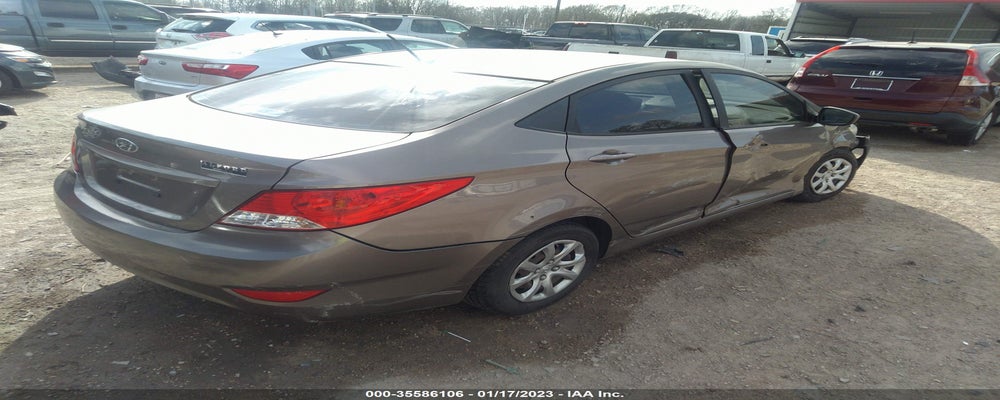 KMHCT4AE8DU385341 2013 HYUNDAI ACCENT photo no. 4