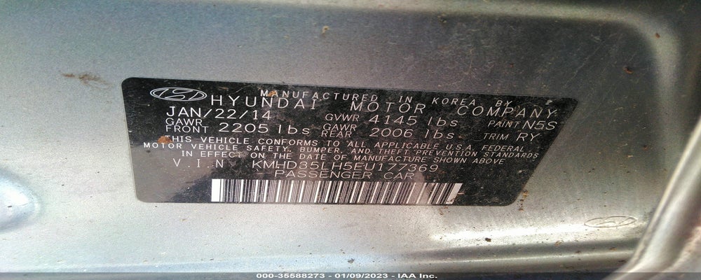 KMHD35LH5EU177369 2014 HYUNDAI ELANTRA GT photo no. 9