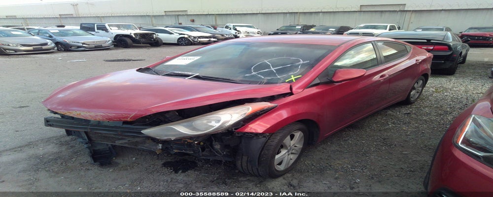 KMHDH4AEXDU865581 2013 HYUNDAI ELANTRA photo no. 2