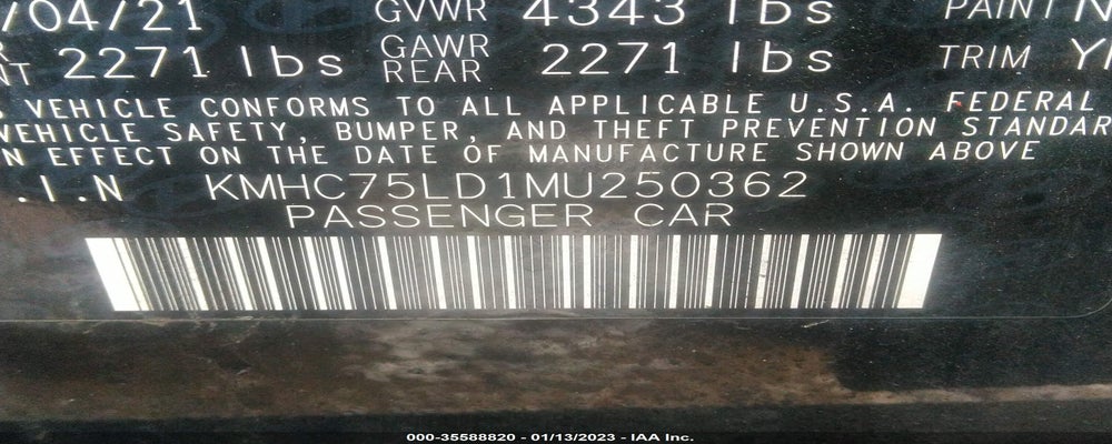 KMHC75LD1MU250362 2021 HYUNDAI IONIQ PLUG-IN HYBRID photo no. 9